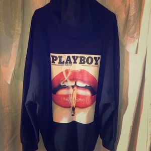 NEW! XL playboy hoodie dress